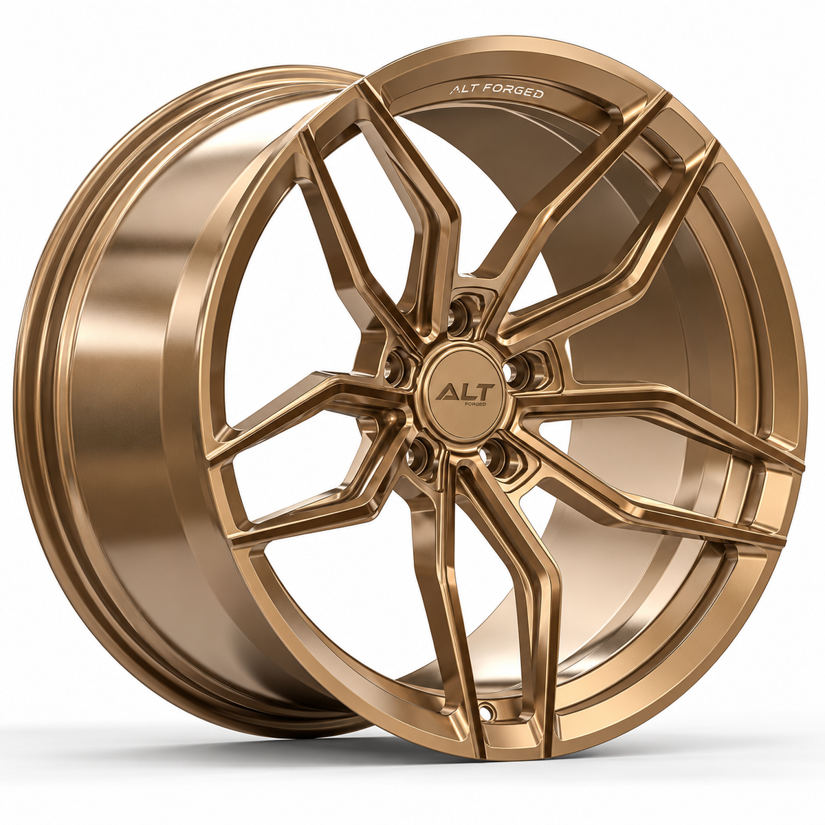 Corvette Wheel: ALT17 FORGED - Gloss Bronze