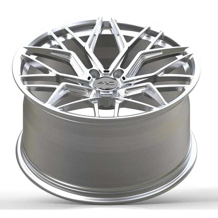 ALT20 Forged C6 Corvette Wheel – Brushed Aluminum (concave view)