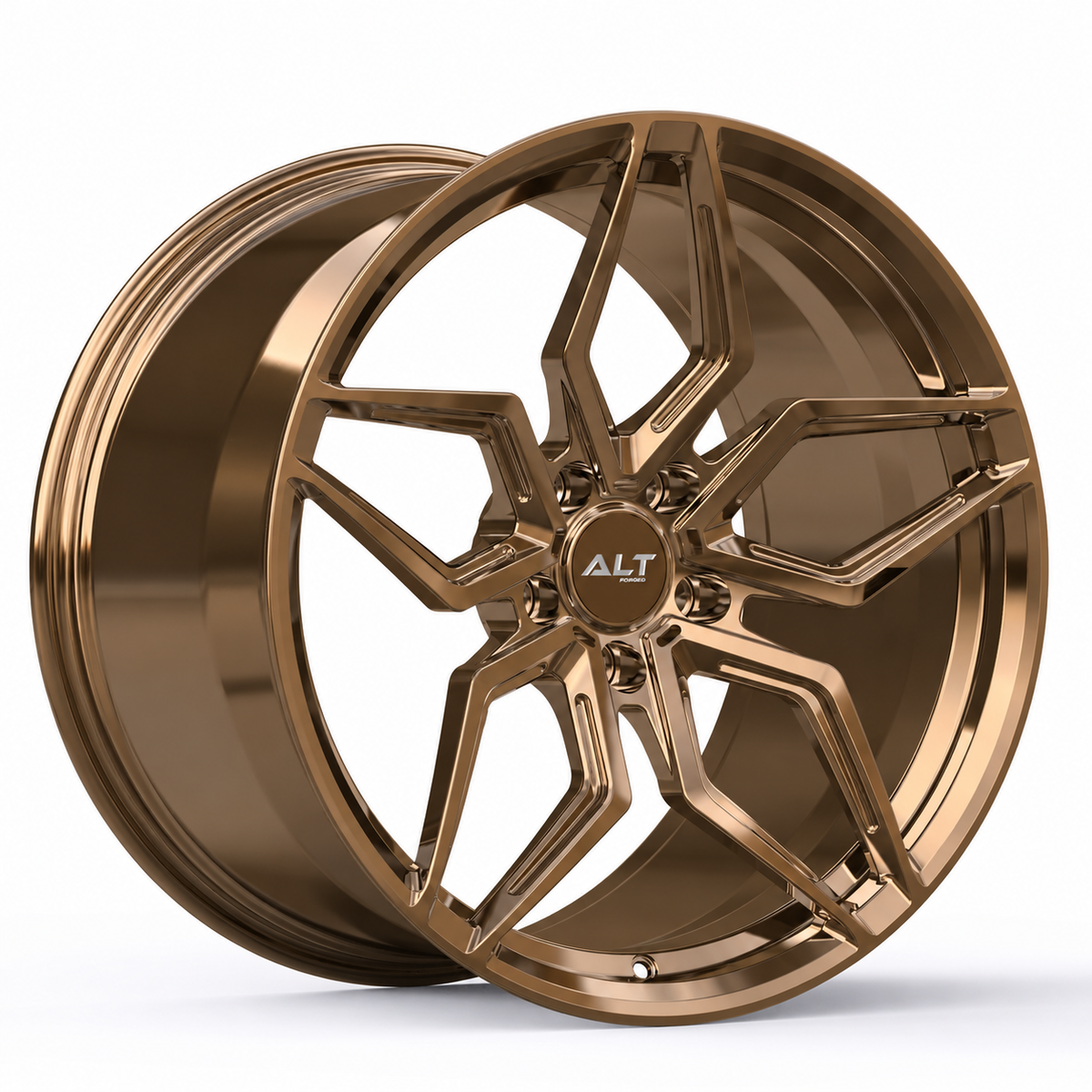 C6 Corvette Forged Wheel – ALT5R Gloss Bronze