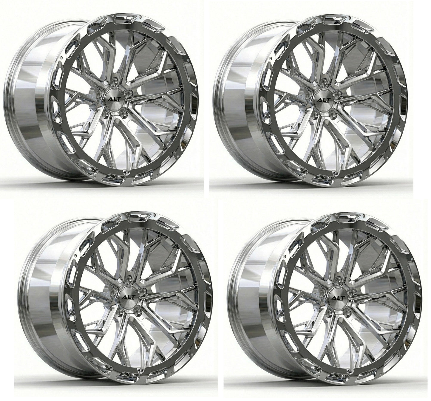 C8 Corvette Wheels: ALTR20 FORGED - Chrome (Set)