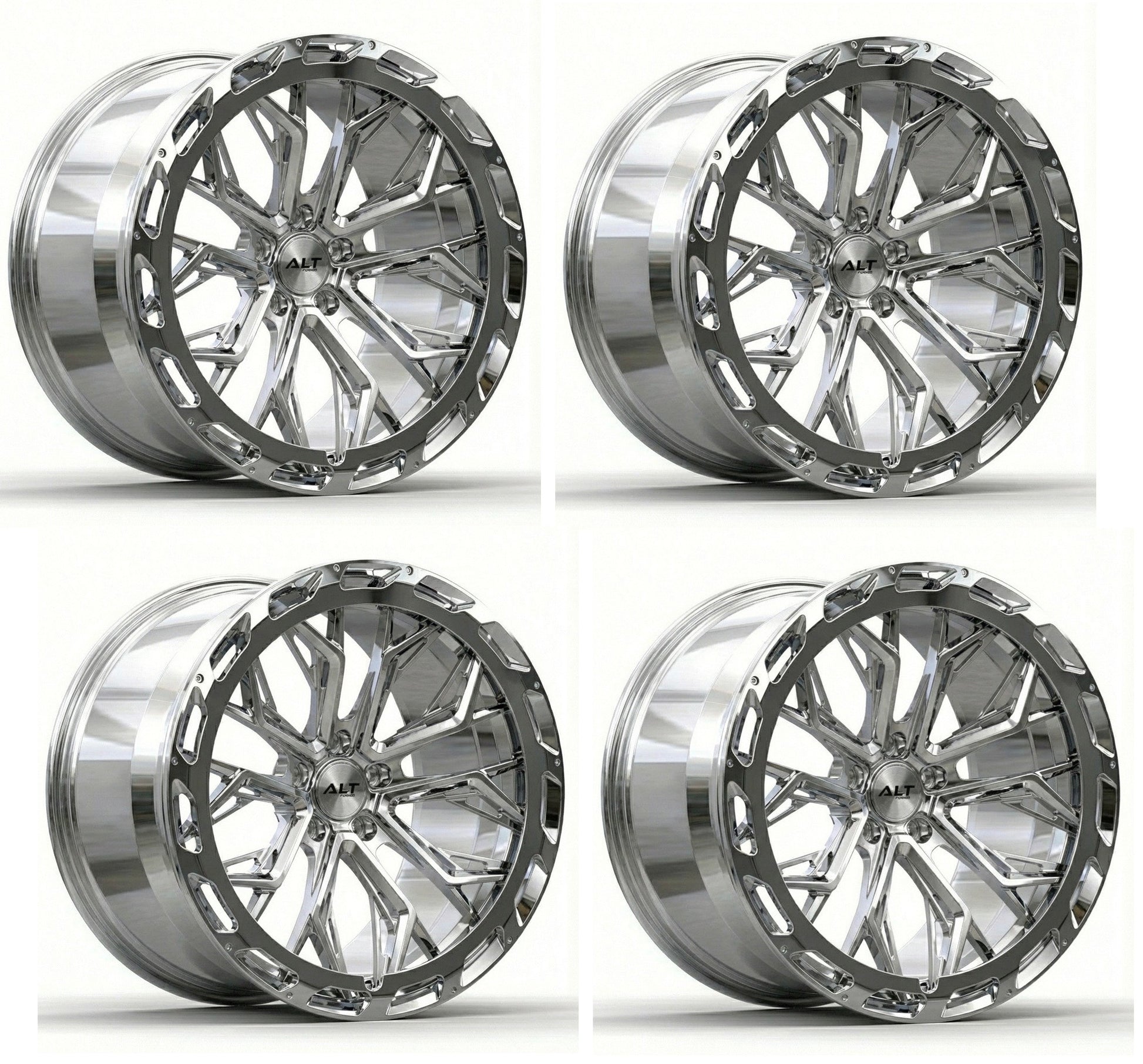 C8 Corvette Wheels: ALTR20 FORGED - Chrome (Set)