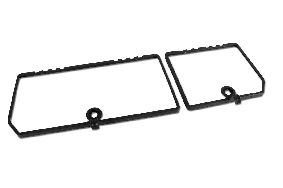 C3 1979-1982 Chevrolet Corvette Rear Compartment Unit Door Frames. Unpainted 2 Piece Set