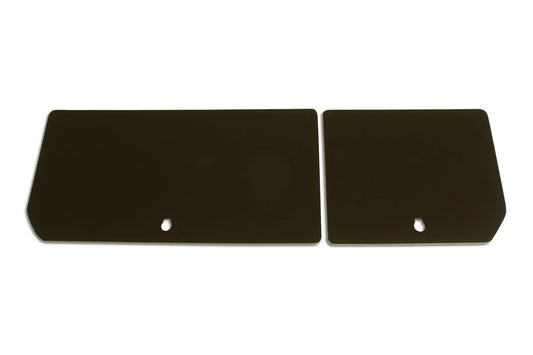 C3 1979-1982 Chevrolet Corvette Rear Compartment Unit Doors - 2 Piece Set Fiberboard