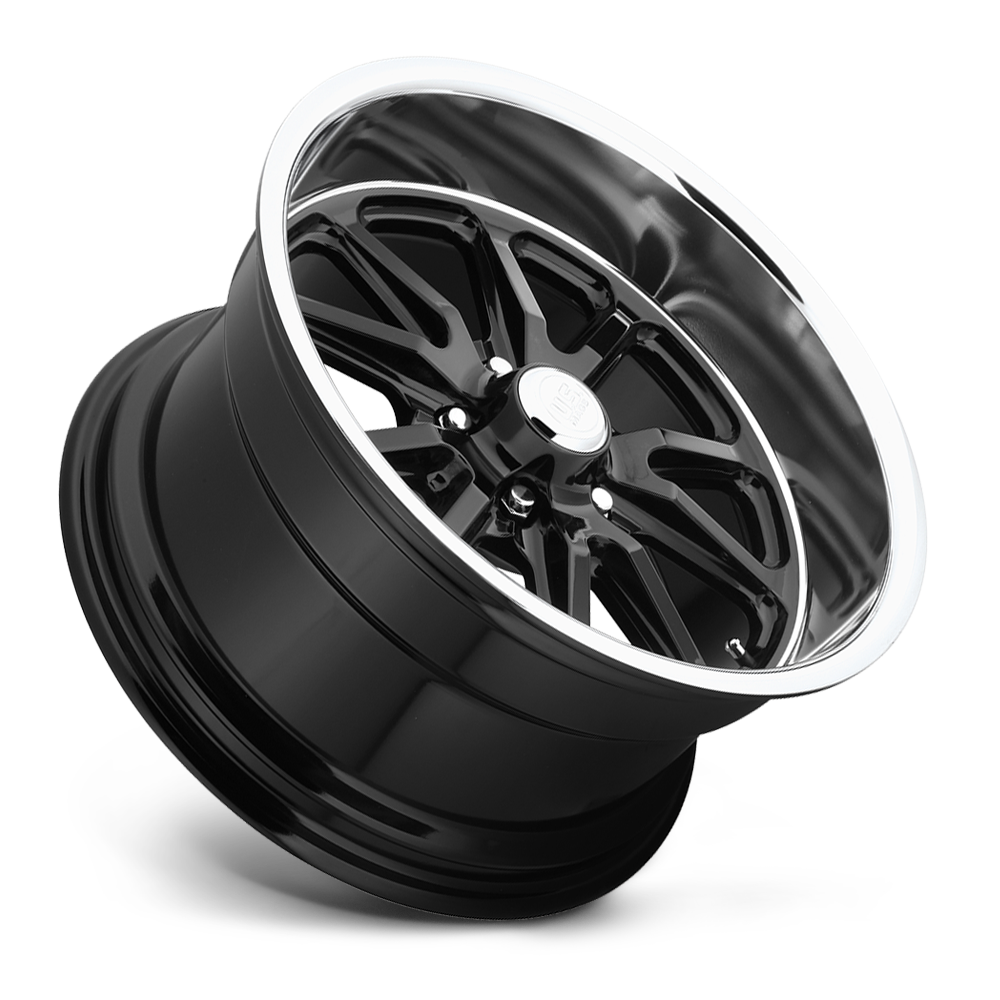 C3 Corvette Wheels: US Mags Rambler - Gloss Black (concave)