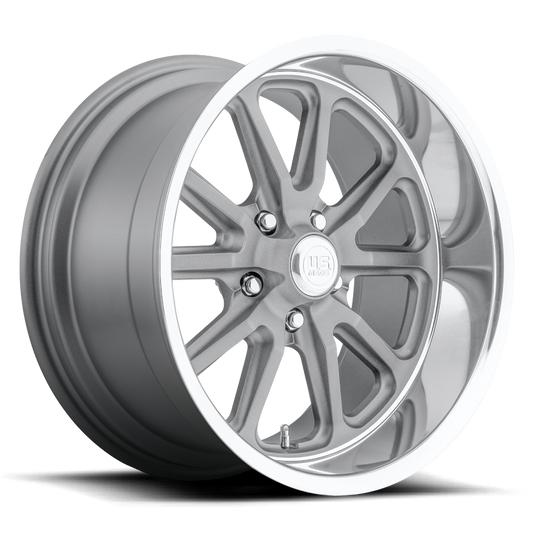 C3 Corvette Wheels: US Mags Rambler - Textured Gray