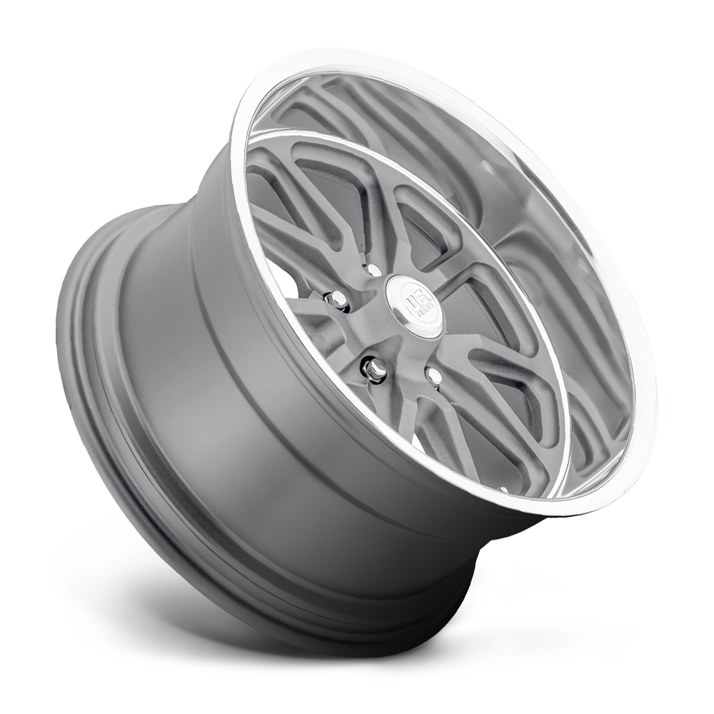 C3 Corvette Wheels: US Mags Rambler - Textured Gray (concave)