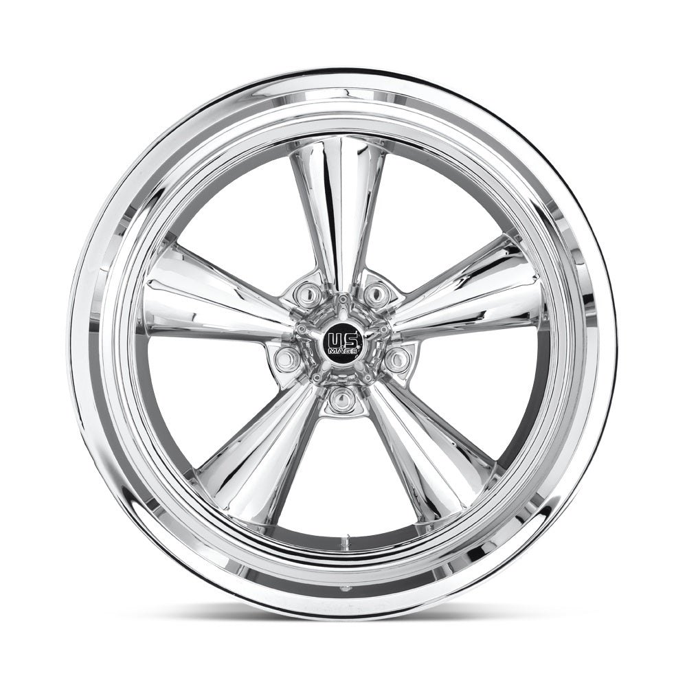 C3 Corvette Wheels: US Mags Standard - Chrome (face)