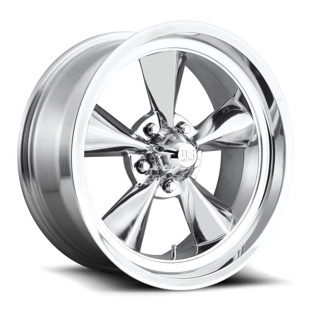 C3 Corvette Wheels: US Mags Standard 5-spoke - Polished