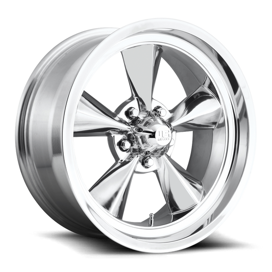 C3 Corvette Wheels: US Mags Standard 5-spoke - Polished