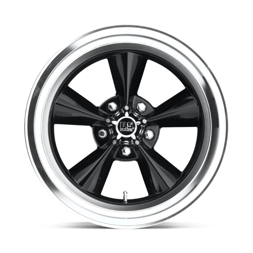 C3 Corvette Wheels: US Mags Standard - Gloss Black (face)