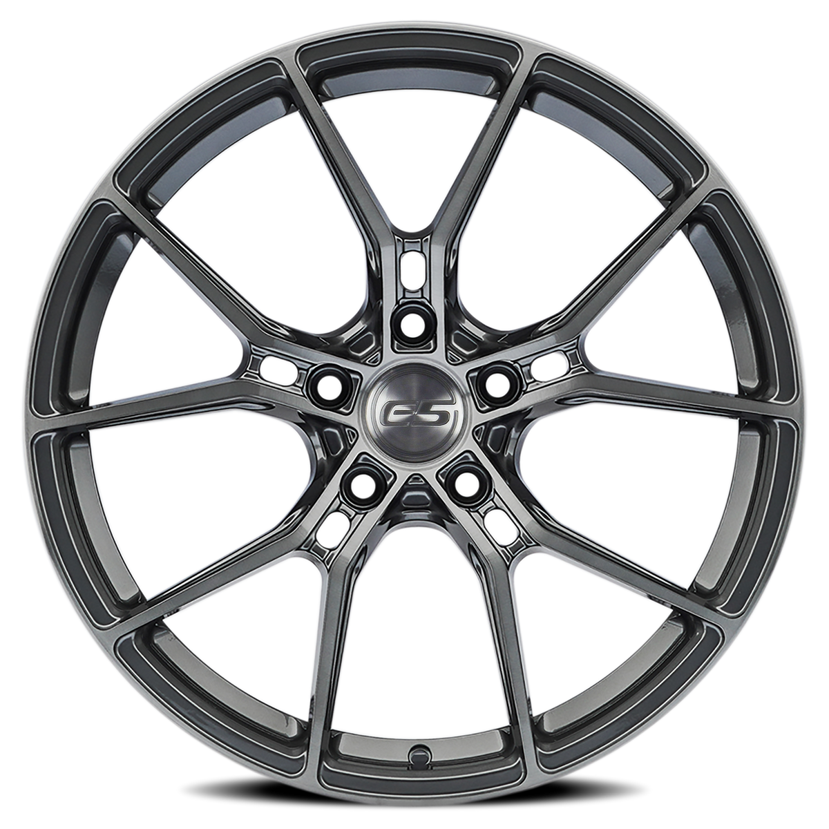 C5 Base Rims E5 Daytona Wheels for C5 Corvettes - Brushed Titanium – Surf City Corvettes