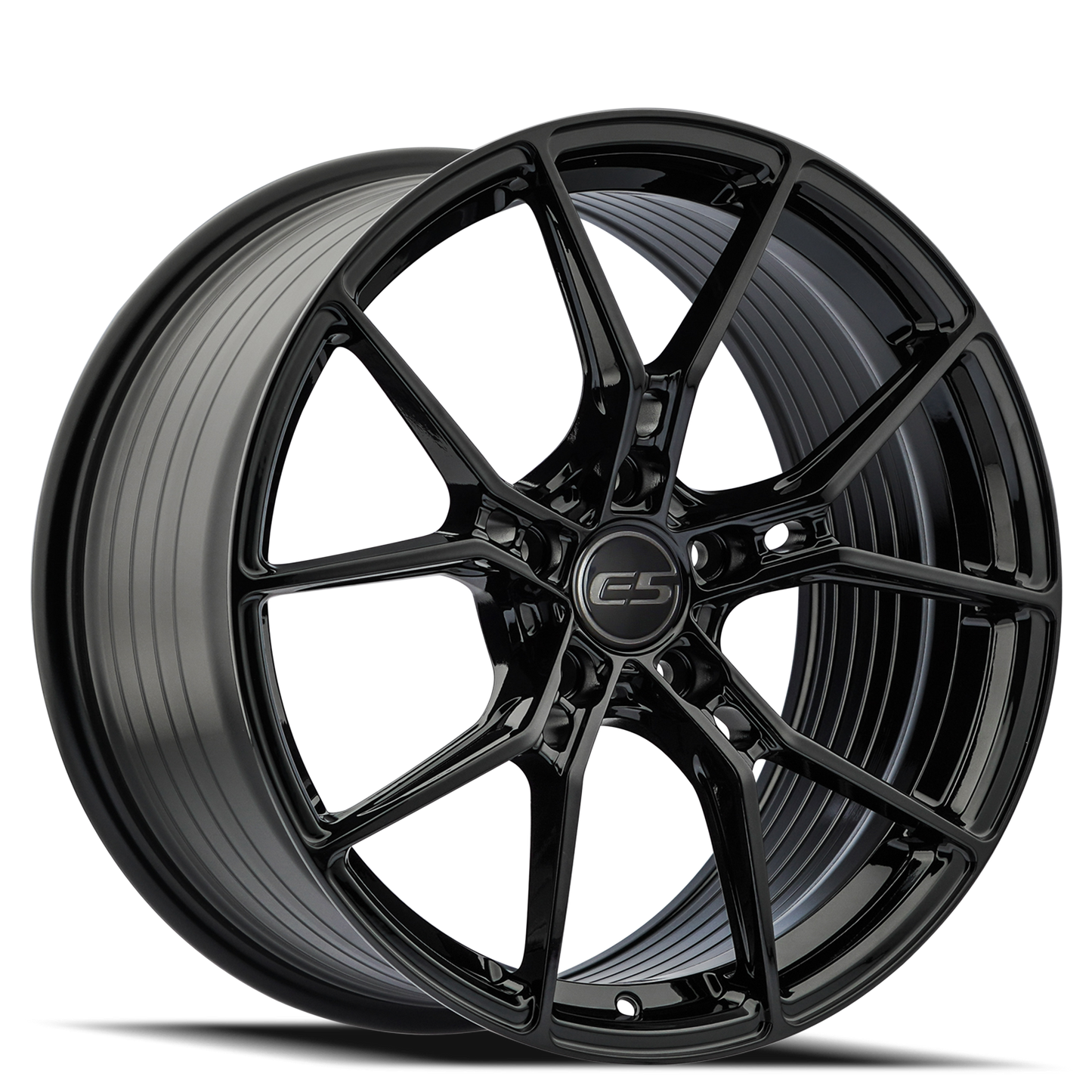 C5 Corvette Wheels: E5 Daytona - Gloss Black