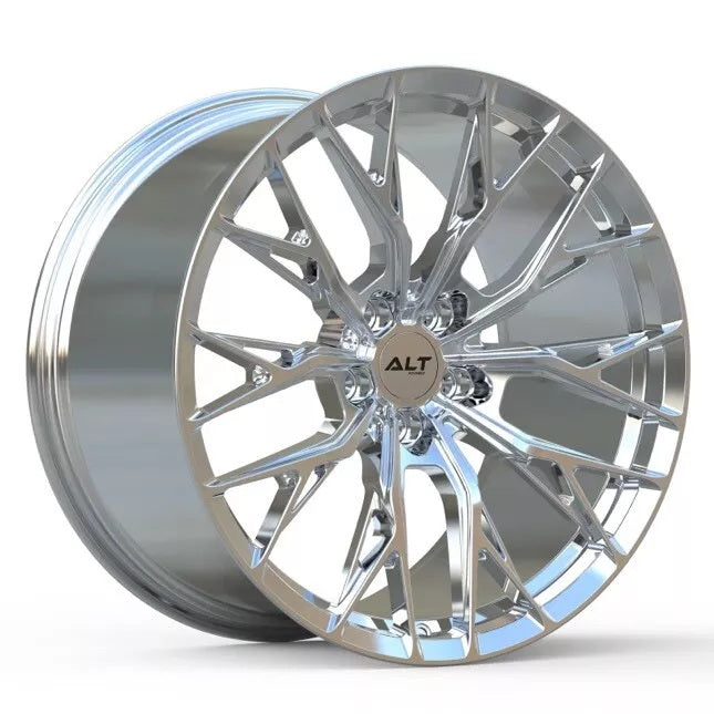ALT 10 FORGED Wheels for C8 Corvettes - Chrome – Surf City Corvettes