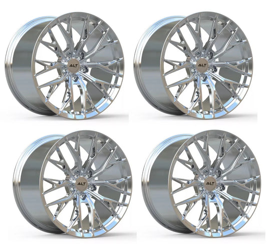 C6-C7 Corvette Wheels: ALT10 FORGED - Chrome (Set)
