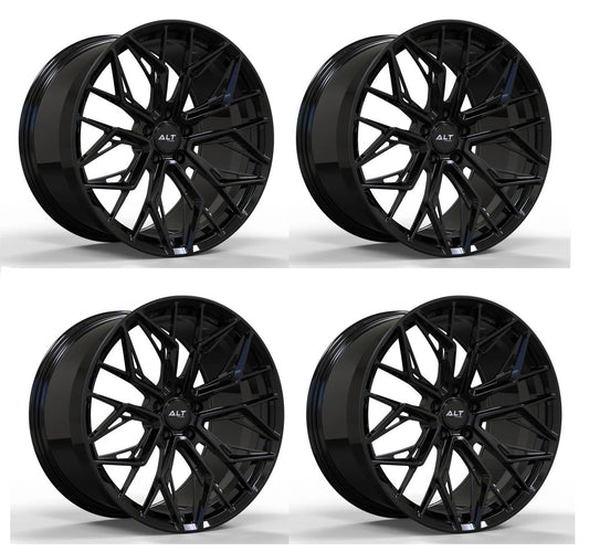 C6-C7 Corvette Wheels: ALT20R FORGED - Gloss Black (Set)