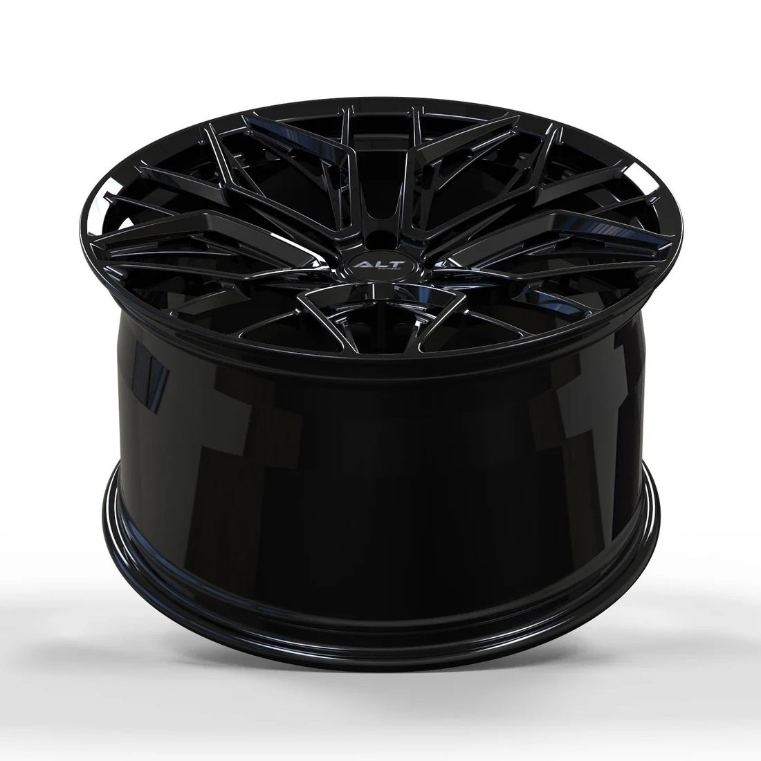 C6-C7 Corvette Wheels: ALT20R FORGED - Gloss Black (concave)