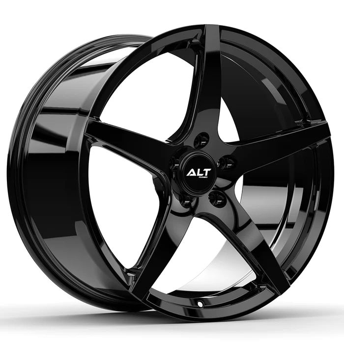 ALT 25 Forged Wheels for C6 and C7 Corvette - Gloss Black 