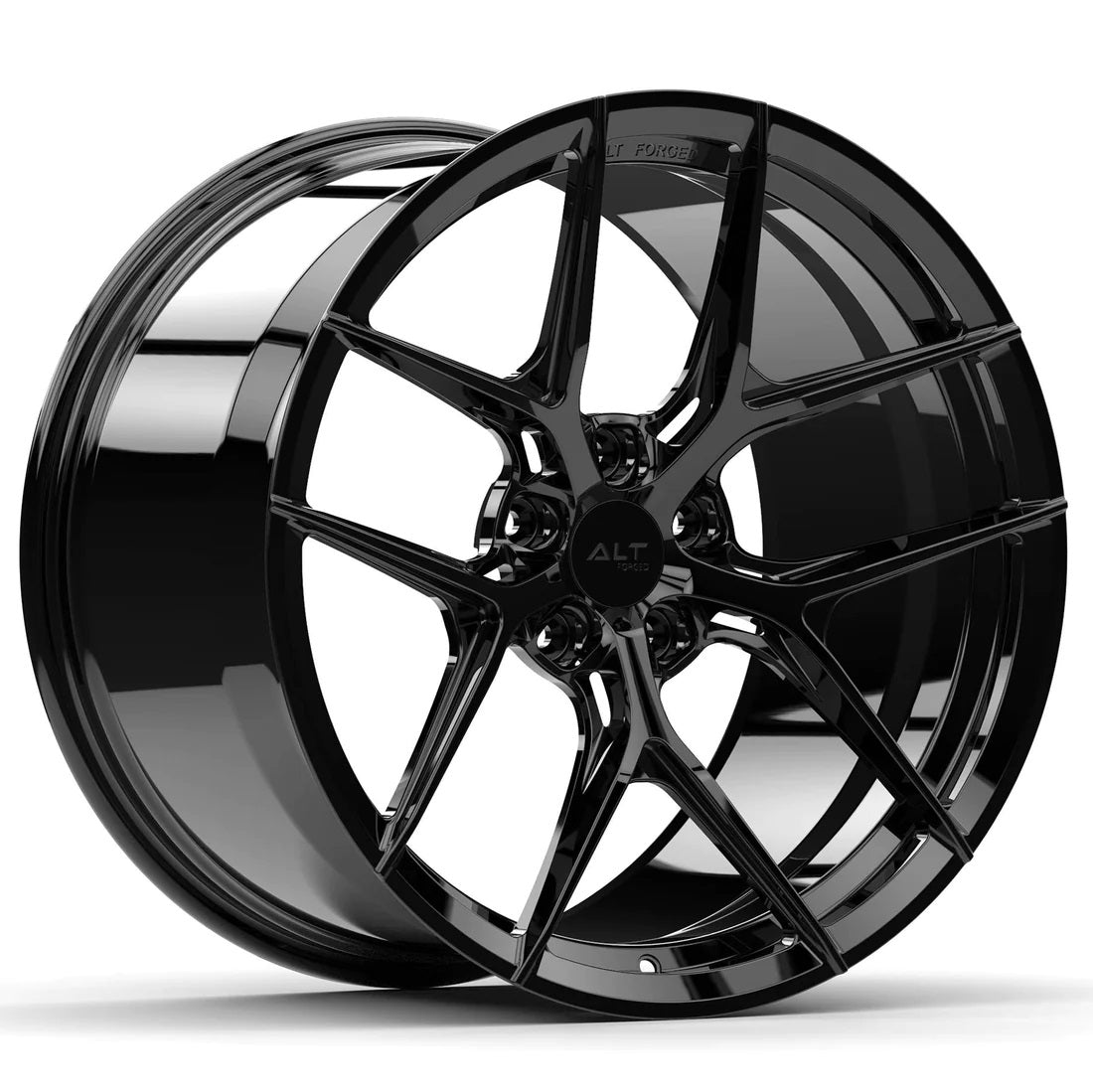 C6-C7 Corvette ALT5 FORGED Wheel - Gloss Black