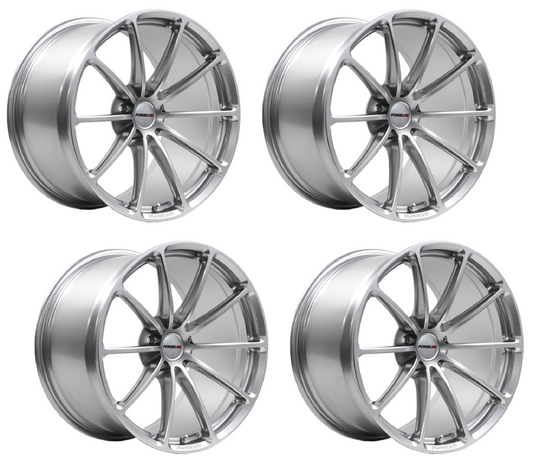 C6-C7 Corvette Forgeline GT1 Wheels - Satin (Set)