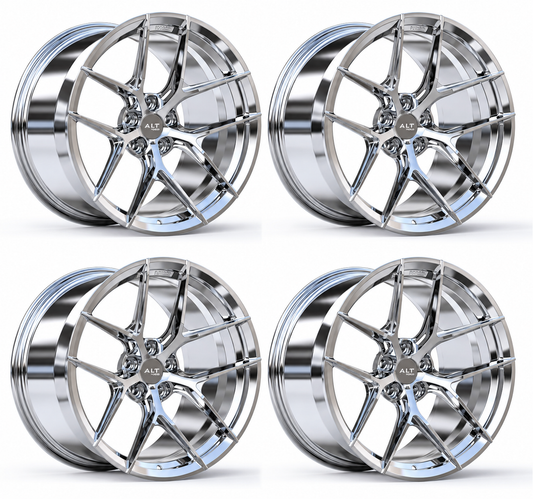C6 Corvette Wheels – ALT5 Forged Chrome | Set of 4