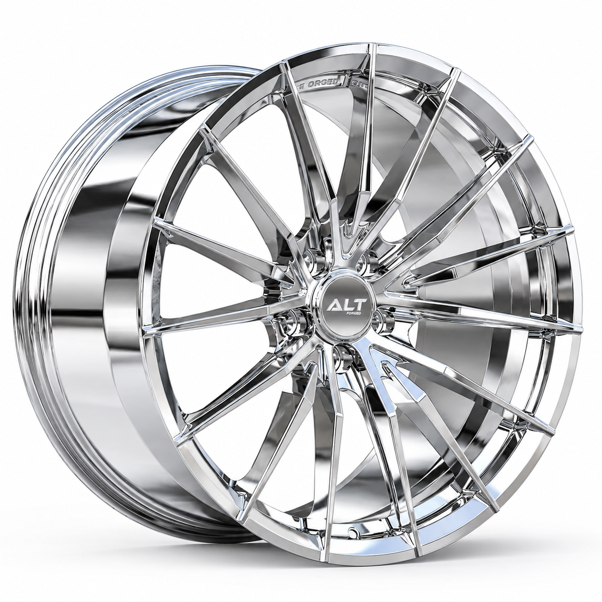 C6 Corvette Forged Wheel – ALT8  Chrome