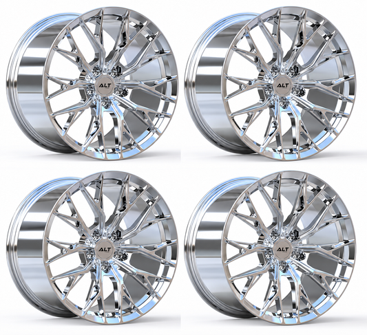 C6 Corvette Wheels – ALT10 Forged Chrome | Set of 4