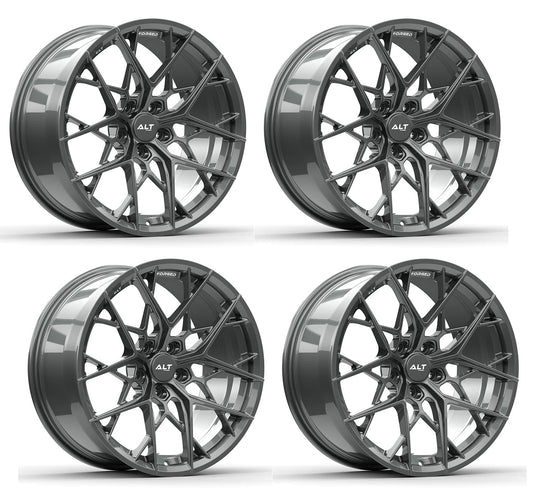C6 Corvette Forged Wheels – ALT15 Gloss Gunmetal | Set of 4