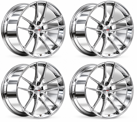 C6 Corvette Forged Wheels – Forgeline AR1 Chrome | Set of 4