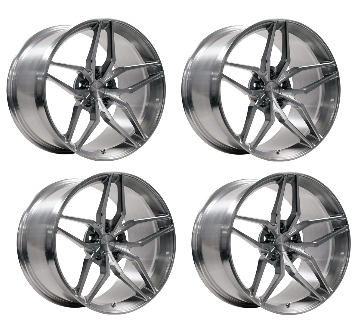 C6 Corvette Forged Wheels - Forgeline EX1 Smoke Tint | Set of 4