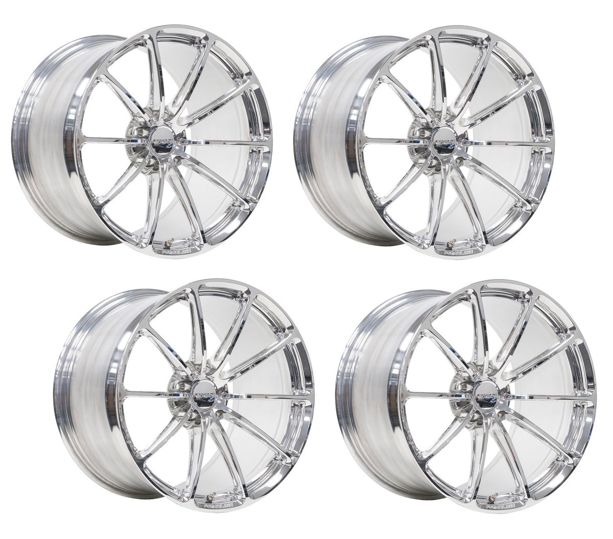 C6 Corvette Forged Wheels – Forgeline GT1 Polished | Set of 4