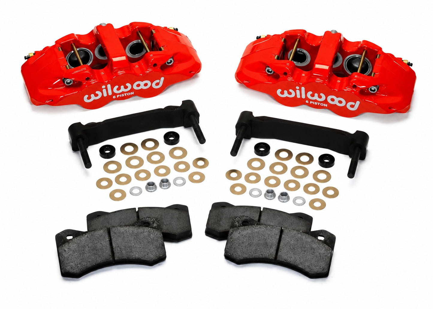 C6 Corvette Front Disc Brake Caliper Package - Wilwood Disc Brakes