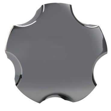 C6 Corvette Wheel Blank Center Cap - Chrome