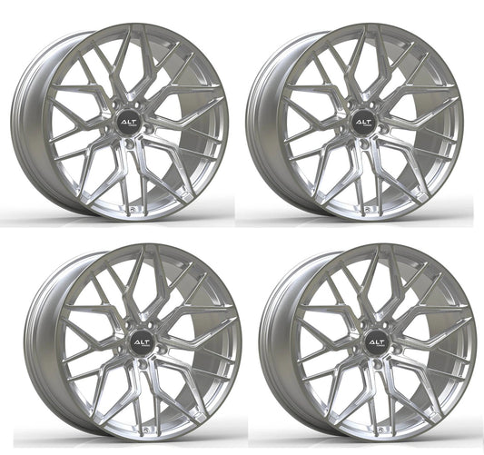 C6 Corvette Wheels – ALT20 Forged Brushed Aluminum | Set of 4
