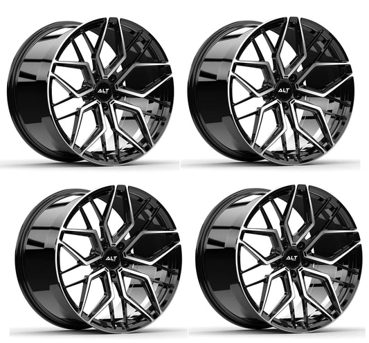 C6 Corvette Wheels – ALT20 Forged Brushed Face | Set of 4