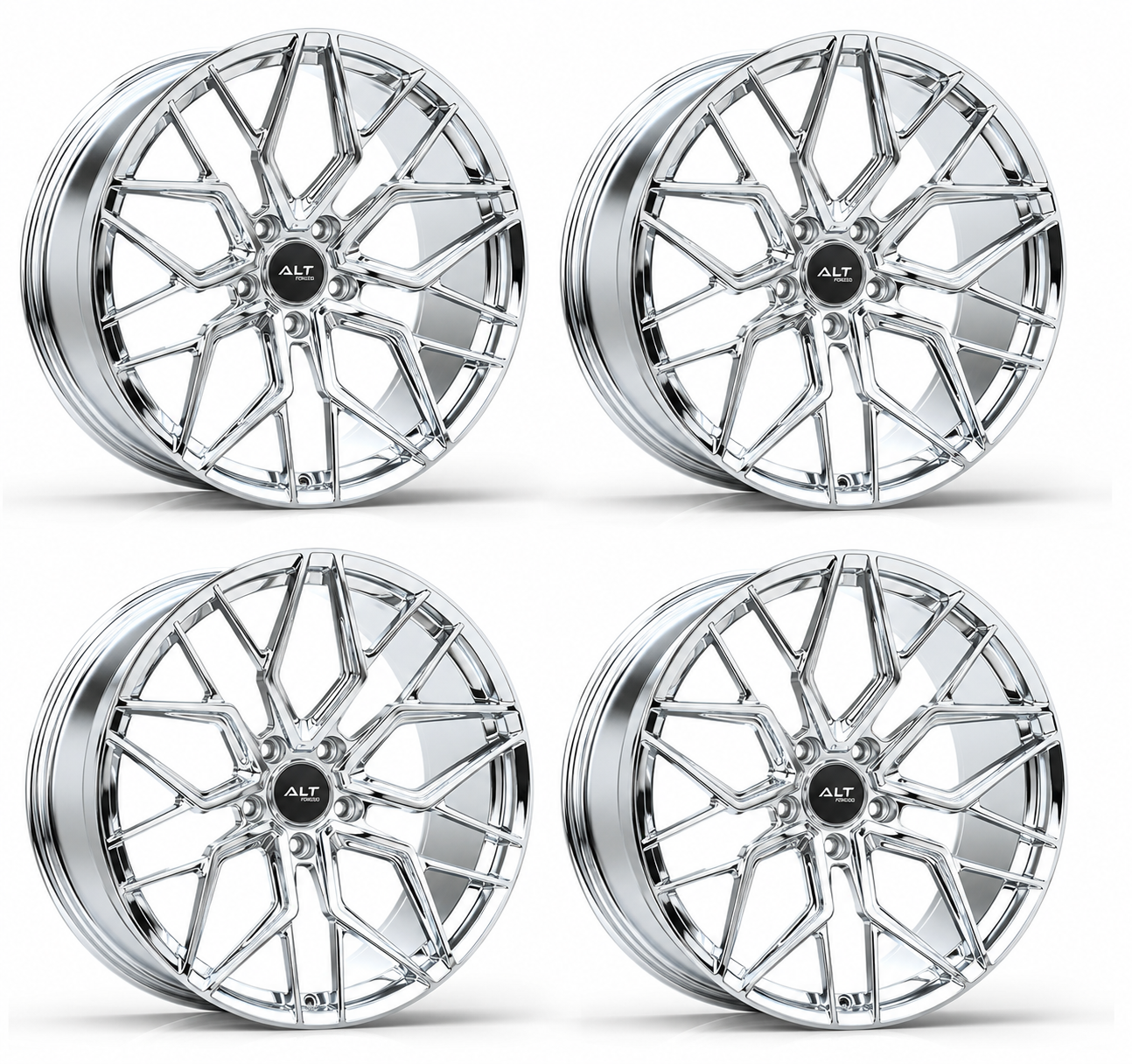 C6 Corvette Wheels – ALT20 Forged Chrome | Set of 4
