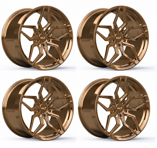 C6 Corvette Wheels – ALT5R Forged Gloss Bronze | Set of 4