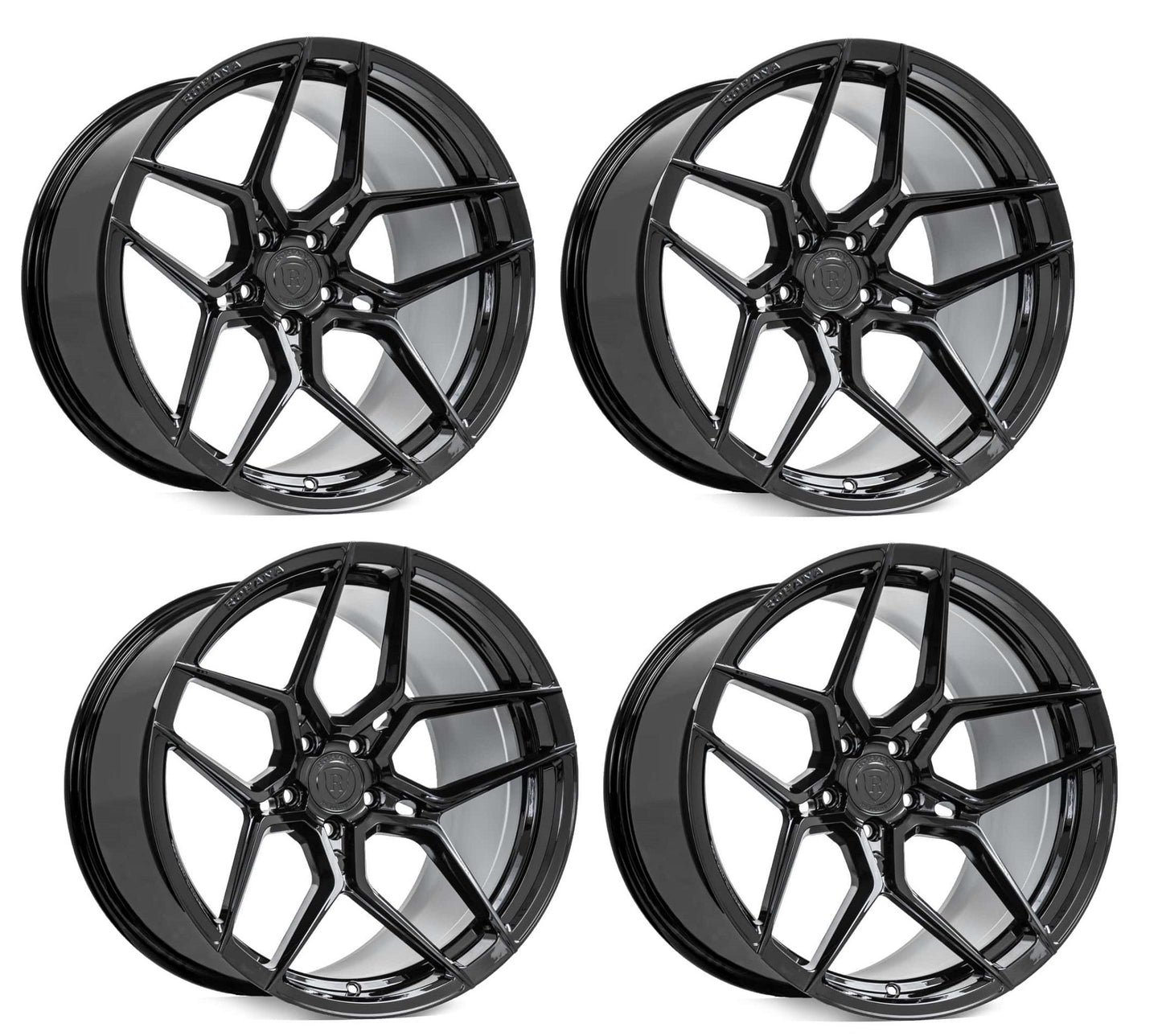 C6 Corvette Wheels – Rohana RFX11 Gloss Black | Set of 4