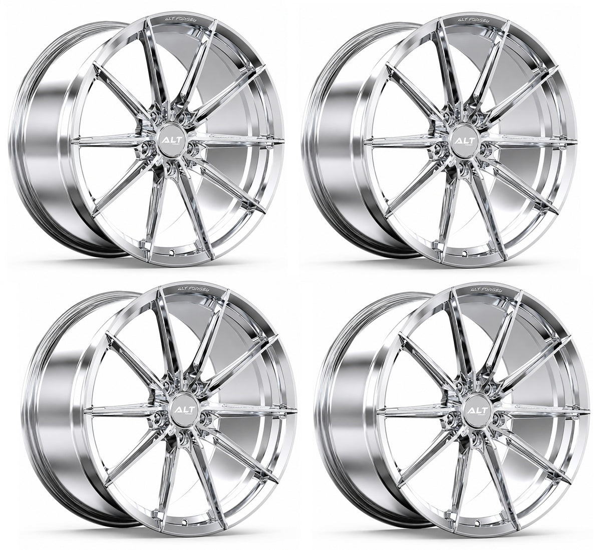 C7 Corvette Forged Wheels – ALT6 Chrome | Set of 4