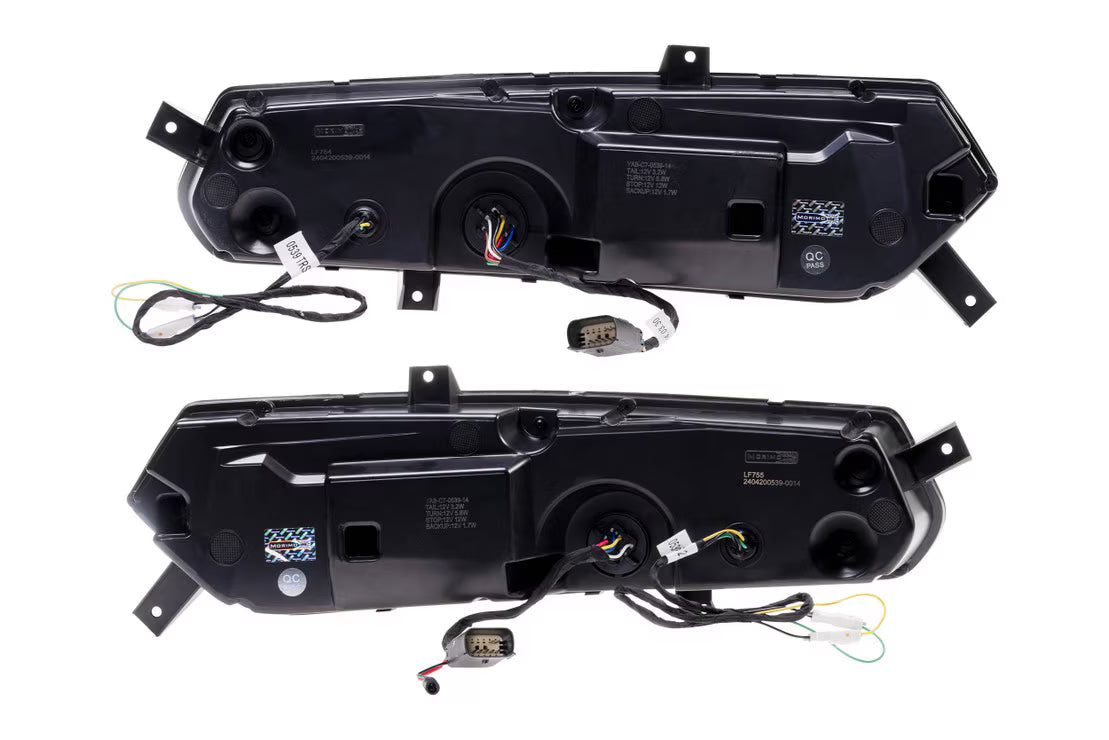 C7 Corvette XB LED Taillights; 2014-2019 - Morimoto (rear harness view)