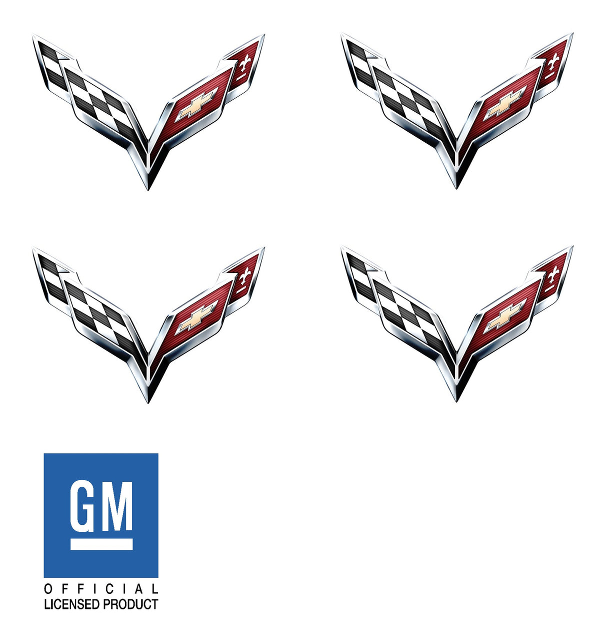 C7 Corvette Wheel Center Cap Vinyl Decals – Surf City Corvettes