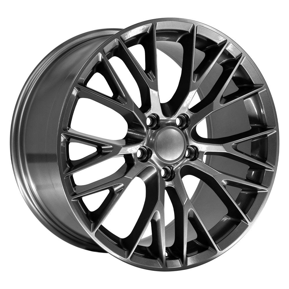 C7 Z06 Corvette Replica Wheel – Gunmetal for C4 (1988-1996)