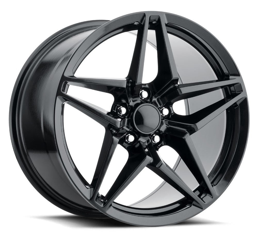 C7 ZR1 Corvette Reproduction Wheel - Satin Black