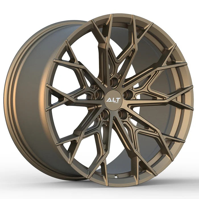 C8 Corvette Wheels: ALT14 FORGED - Satin Bronze