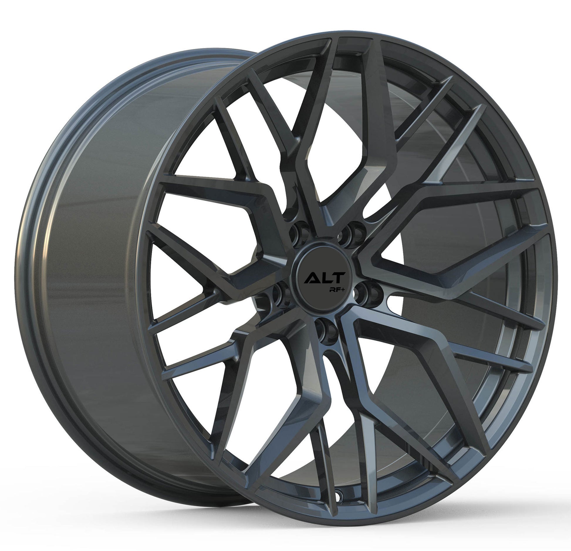 C8 Corvette ALT FORGED Velocity Wheel - Gloss Gunmetal