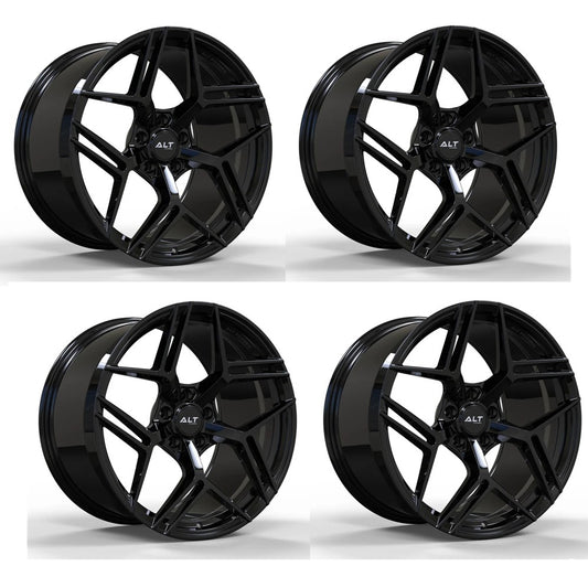 C8 Corvette Wheels: ALT12R FORGED - Gloss Black (Set)