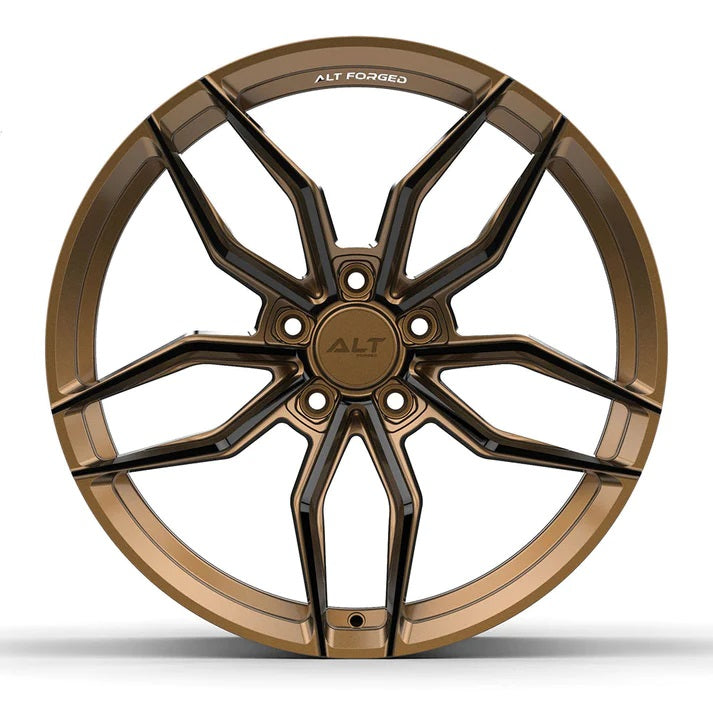 C8 Corvette Wheels: ALT17 FORGED - Bronze (face)
