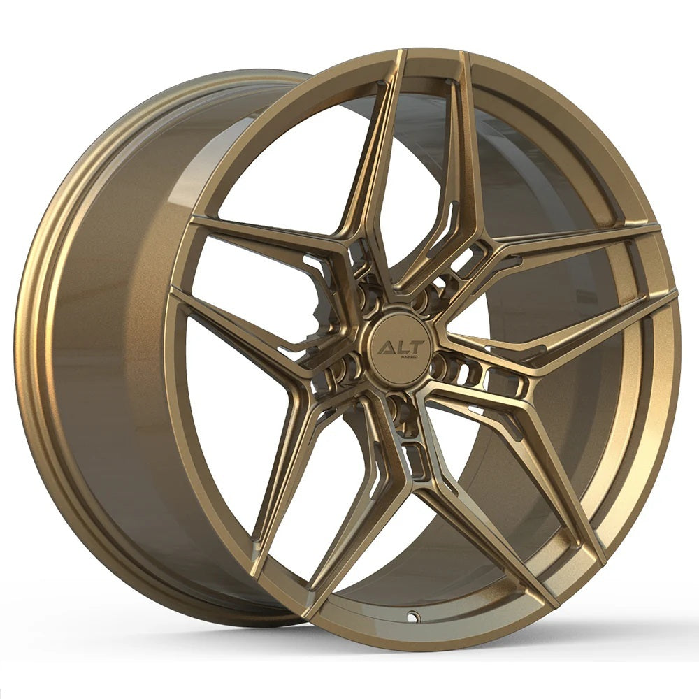 C8 Corvette Wheels: ALT18 FORGED - Gloss Bronze (Set)