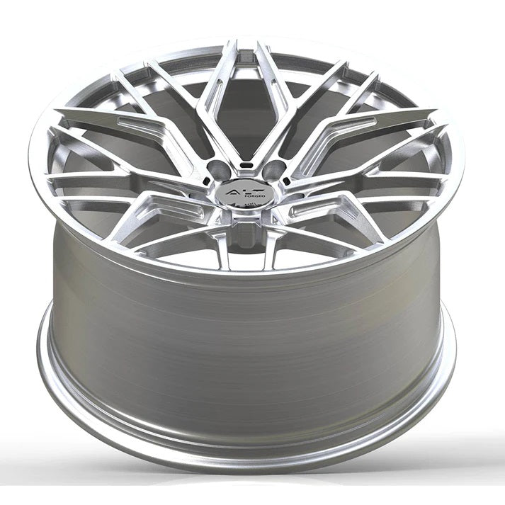 C8 Corvette Wheel: ALT20 FORGED - Brushed Aluminum (concave)