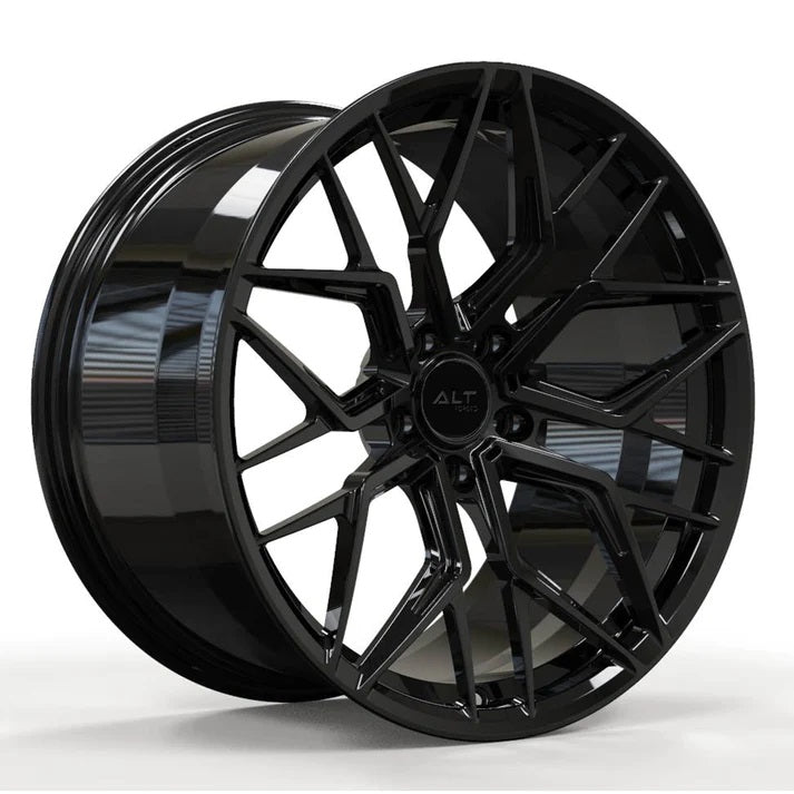 C8 Corvette Wheel: ALT20 FORGED - Gloss Black