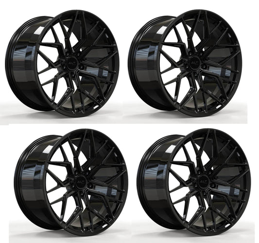 C8 Corvette Wheels: ALT20 FORGED - Gloss Black (Set)